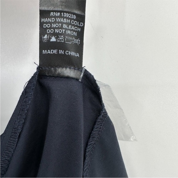 Tuckernuck Navy Blue Kate Maxi Dress sz S Women's Button Front Fit & Flare NEW* - Picture 3 of 8